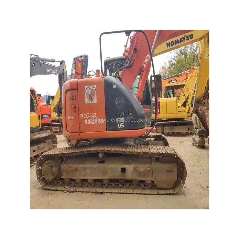 Hitachi dalam stok Hydraulic Crawler Excavator HITACHI 135 bekas kondisi baik/Mesin penggali bekas Jepang HITACHI 135 untuk dijual