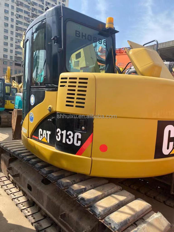 excavator bekas cat313/ excavator crawler hidrolik harga murah mesin penggalian bekas CAT313C dalam kondisi baik untuk dijual