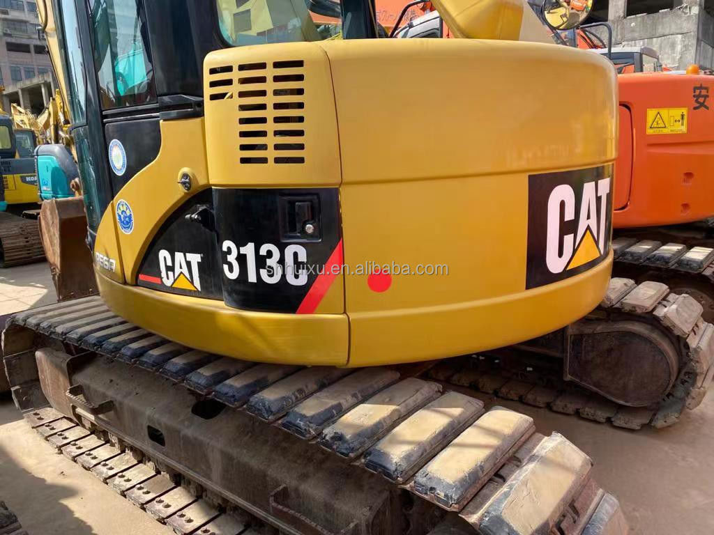excavator bekas cat313/ excavator crawler hidrolik harga murah mesin penggalian bekas CAT313C dalam kondisi baik untuk dijual