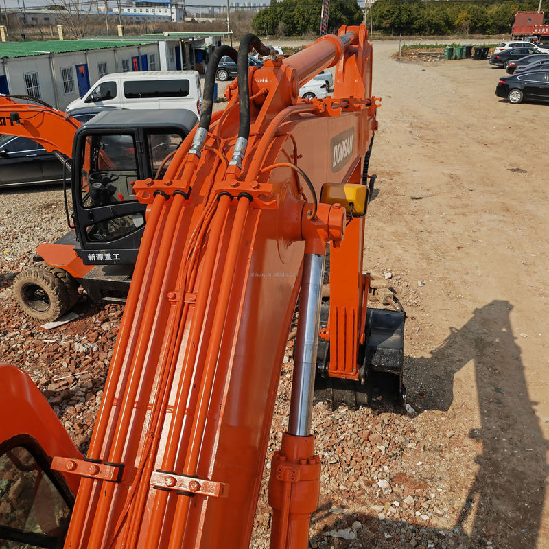 Doosan penjualan panas Baru Jual barang bekas Doosan DH150 roda excavator, 90 baru/digunakan excavator Doosan