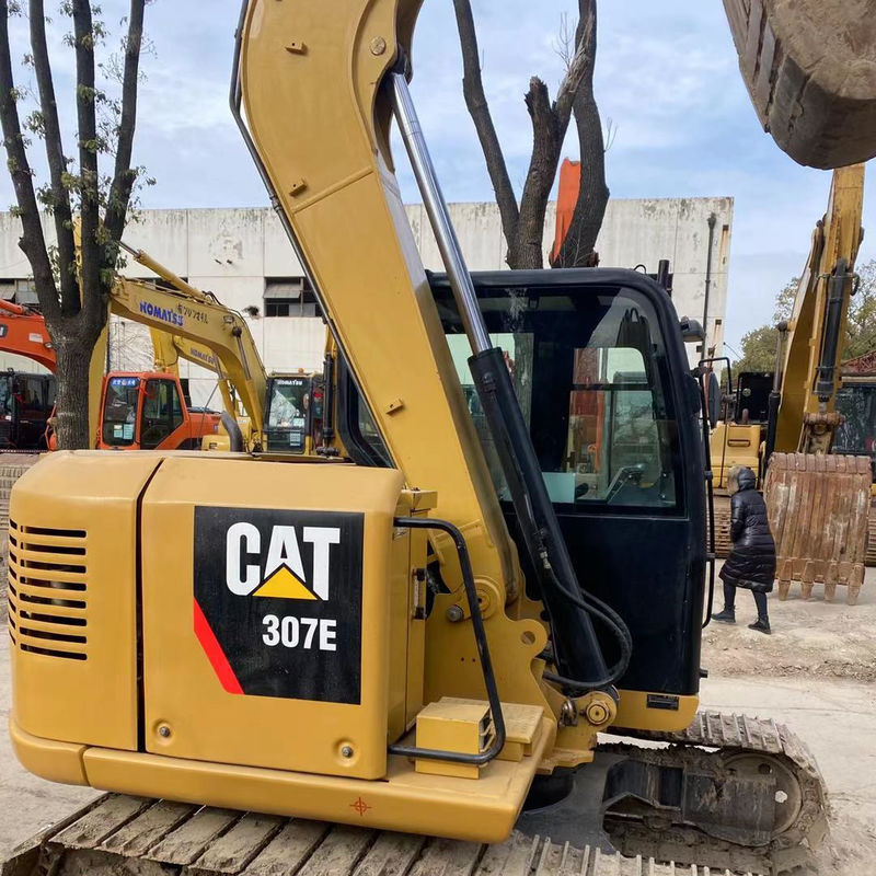 mesin konstruksi teknik bekas Cat 307E minibagger hidrolik harga mini mesin excavator bekas untuk dijual