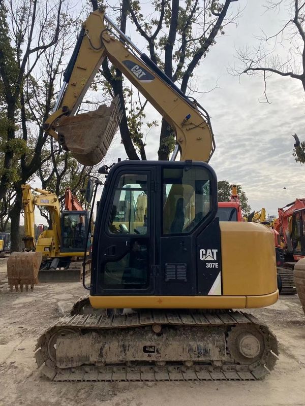 mesin konstruksi teknik bekas Cat 307E minibagger hidrolik harga mini mesin excavator bekas untuk dijual