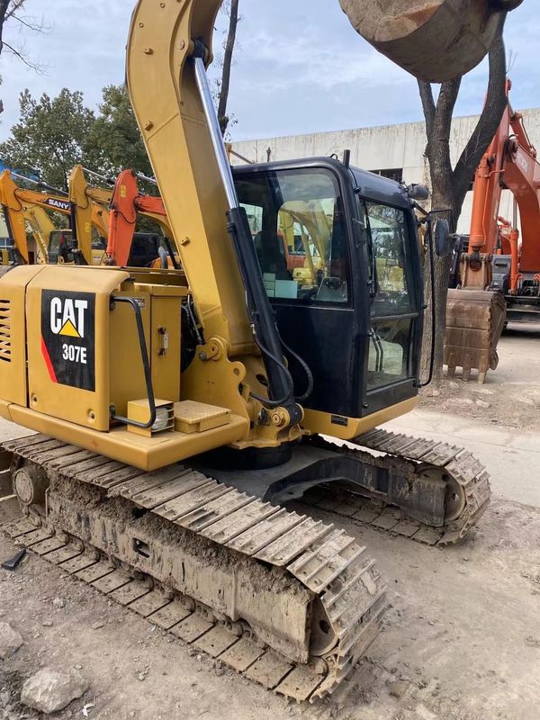 mesin konstruksi teknik bekas Cat 307E minibagger hidrolik harga mini mesin excavator bekas untuk dijual
