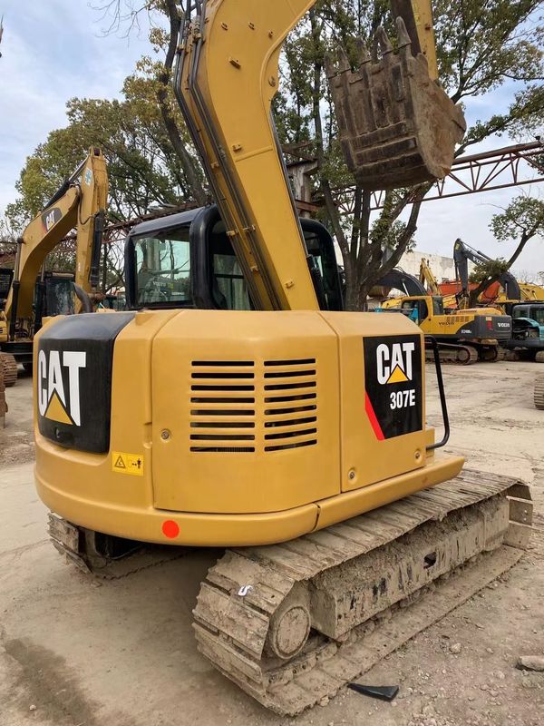mesin konstruksi teknik bekas Cat 307E minibagger hidrolik harga mini mesin excavator bekas untuk dijual