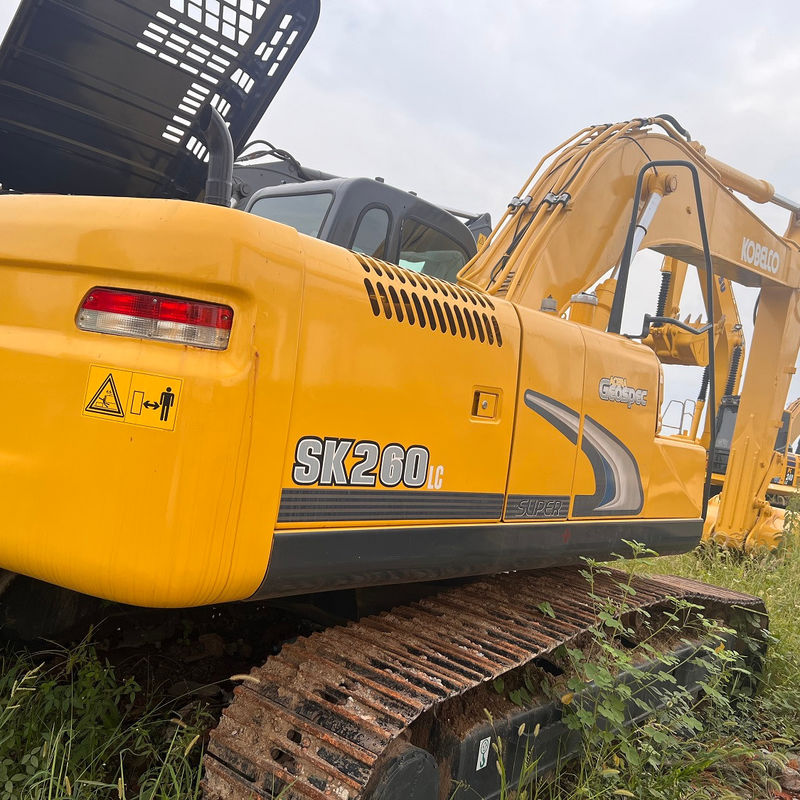 Penggali bekas Kobelco SK260 penggali tangan kedua mesin bekas 26 ton penggali tangan tanah penggali bekas