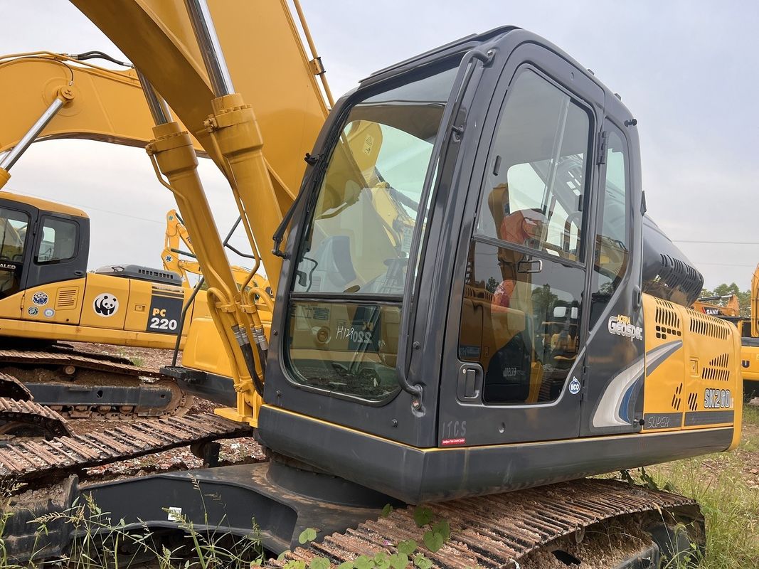 Penggali bekas Kobelco SK260 penggali tangan kedua mesin bekas 26 ton penggali tangan tanah penggali bekas
