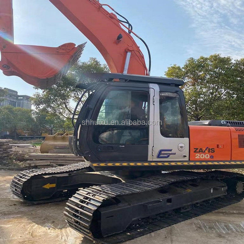 Hitachi jual panas bekas Hitachi ex200-3 excavator bekas mesin penggalian Jepang HITACHI 200 untuk dijual