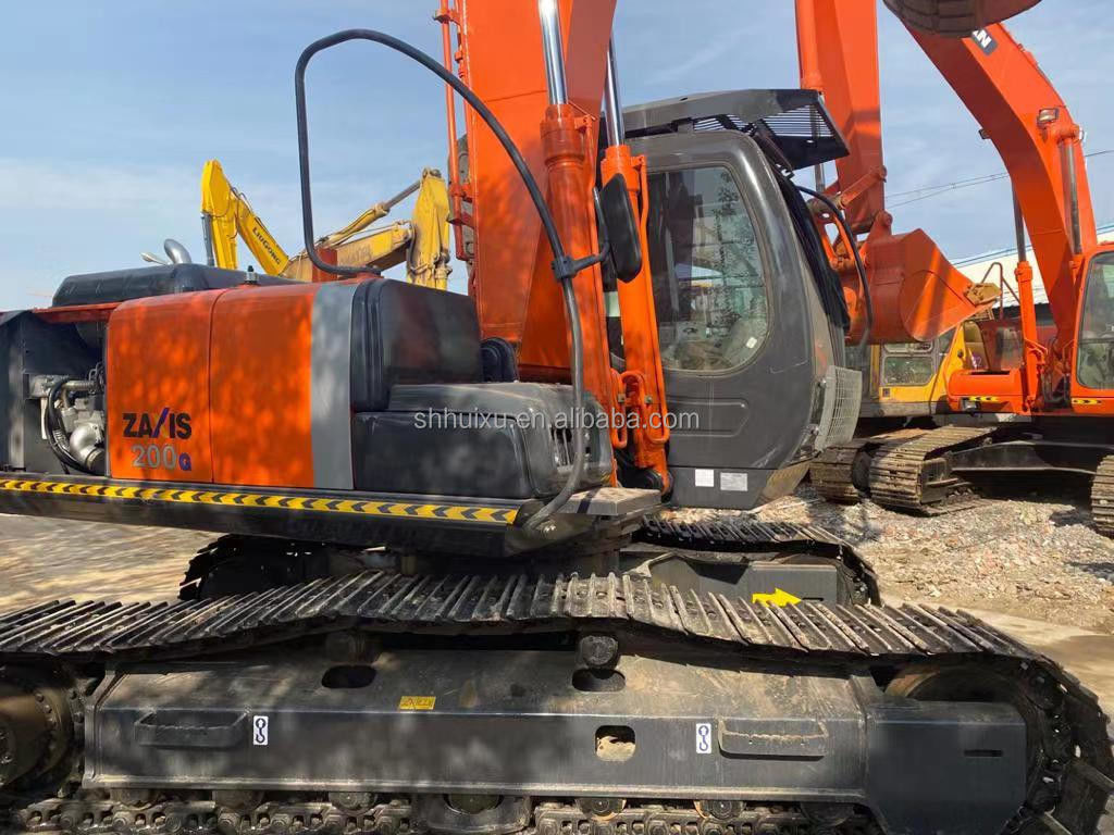 Hitachi jual panas bekas Hitachi ex200-3 excavator bekas mesin penggalian Jepang HITACHI 200 untuk dijual