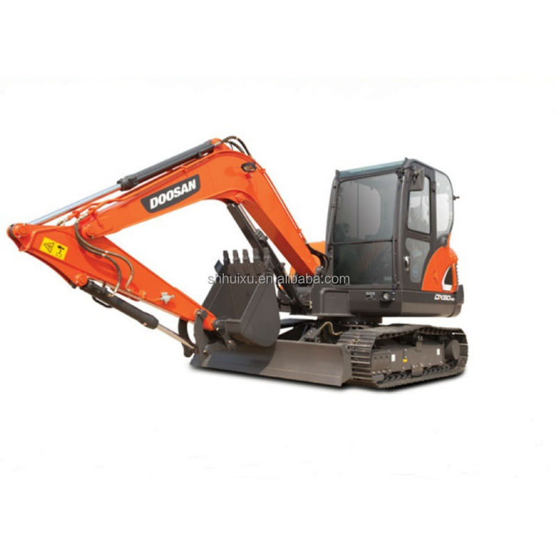 Doosan jual panas Shanghai grosir bekas excavator doosan dx60 DX60-5B DX60-9C DX60R/digunakan doosan dx60-9c excavator