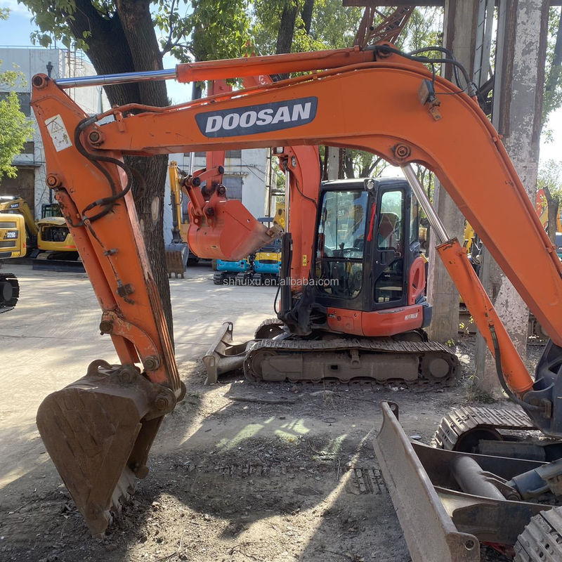 Doosan jual panas Shanghai grosir bekas excavator doosan dx60 DX60-5B DX60-9C DX60R/digunakan doosan dx60-9c excavator