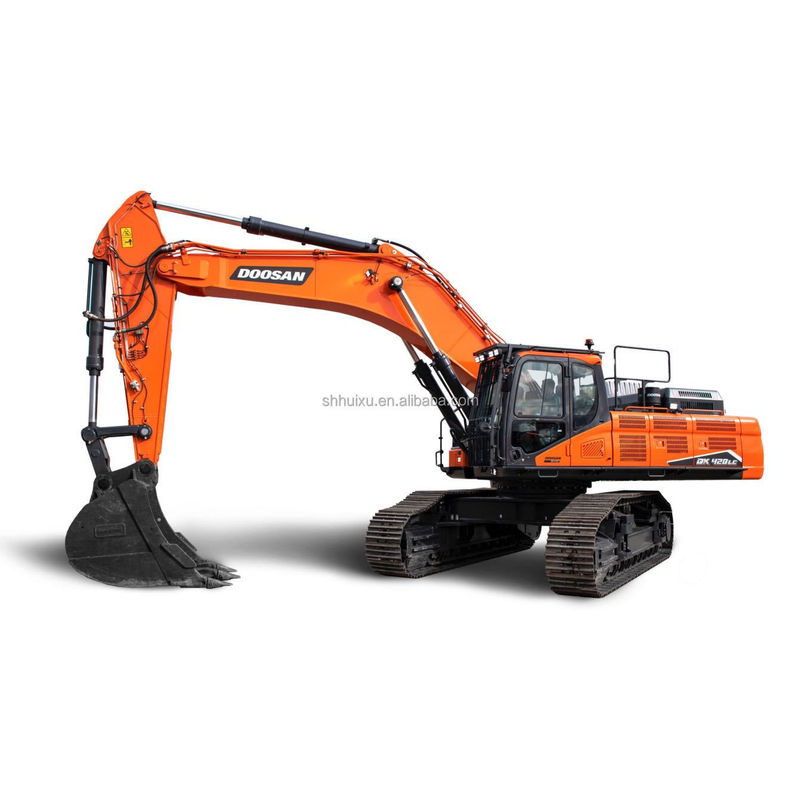 Doosan jual panas peralatan bergerak tanah digunakan doosan dh420lc-7 excavator dh420 42ton besar pertambangan excavator dh420lc