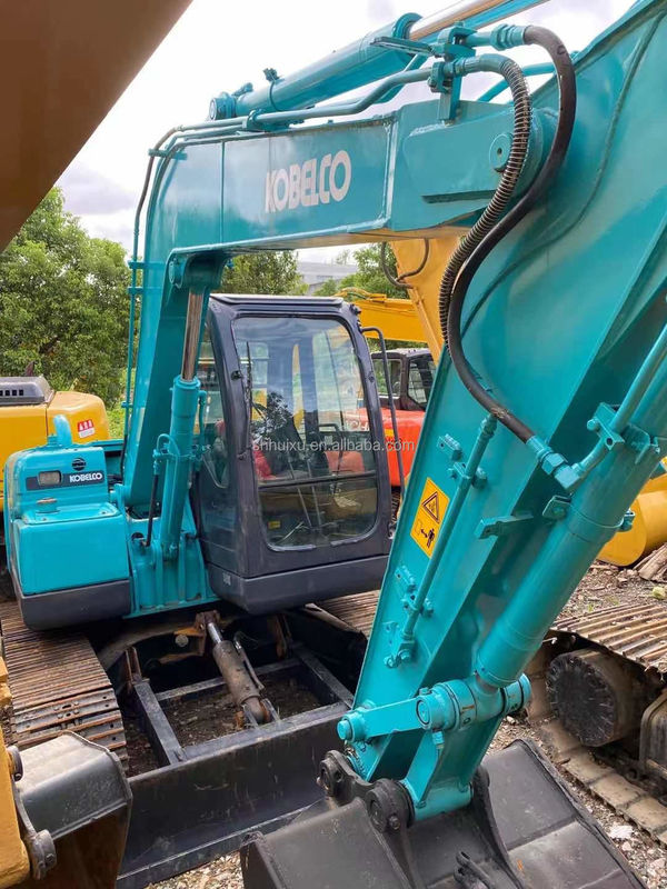 Mikro mini excavator Kobelco 75 bekas excavator kecil digunakan mesin 7.5 ton excavator Amerika Serikat Cina taman excavator
