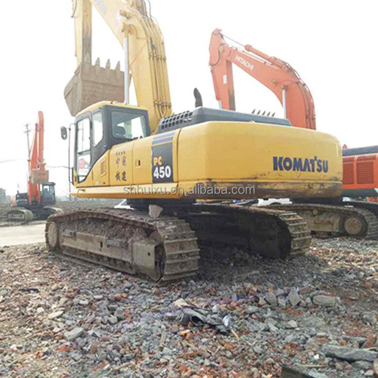 High Performance Backacting Shovel Hydraulic Medium-sized Used Crawler Excavator Komatsu450 dijual