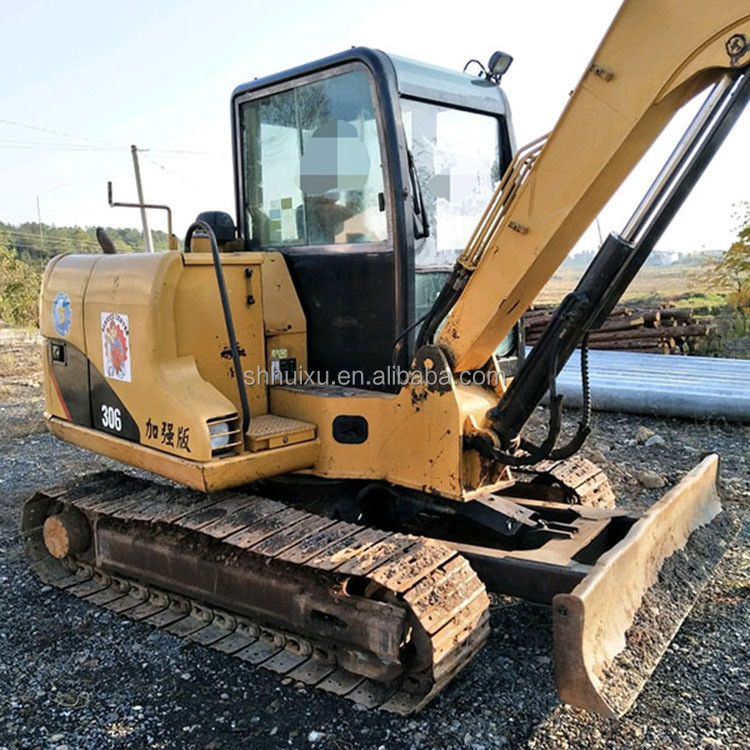 Digunakan Caterpillar Excavator second hand kecil hidraulik crawler excavator CAT306 kualitas baik Caterpillar dalam stok