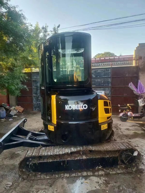 Harga mini excavator bekas Kobelco 35SR bekas mini excavator bekas mesin 3,5 ton crawler hidraulik backhoe excavator