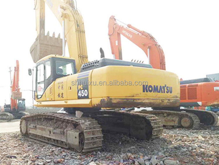 High Performance Backacting Shovel Hydraulic Medium-sized Used Crawler Excavator Komatsu450 dijual