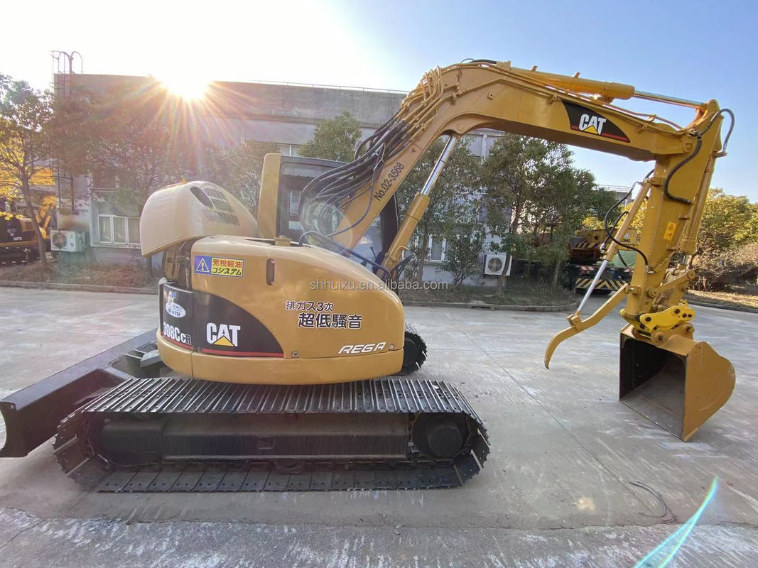 Digunakan mini penggali crawler excavator CAT308C Harga murah bekas crawler excavator dengan kondisi berkualitas tinggi