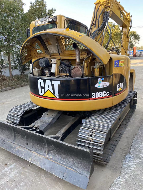 Digunakan mini penggali crawler excavator CAT308C Harga murah bekas crawler excavator dengan kondisi berkualitas tinggi