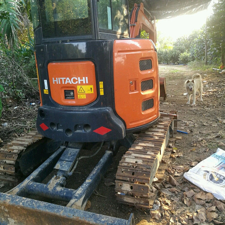 Digunakan Hitachi ZX35 Hydraulic Crawler Excavator, Hitachi ZX35U-2 ZX35U Chain Digger Harga Murah