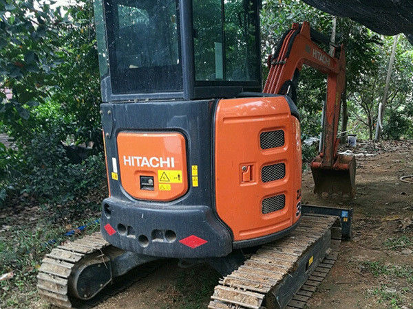 Digunakan Hitachi ZX35 Hydraulic Crawler Excavator, Hitachi ZX35U-2 ZX35U Chain Digger Harga Murah