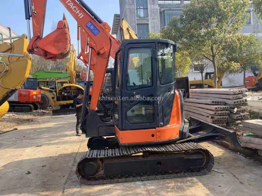 Hitachi jual panas bekas excavator crawler hidraulik kondisi baik HITACHI 55 harga murah bekas mini penggali Jepang