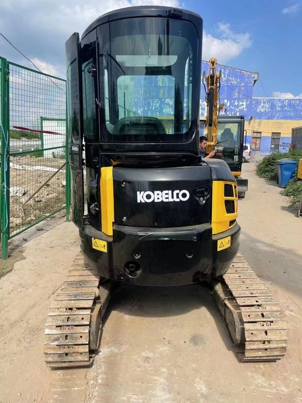 Digunakan excavator hydraulic crawler Kobelco35SR, Murah harga kedua tangan excavator Kobelco 35SR dijual