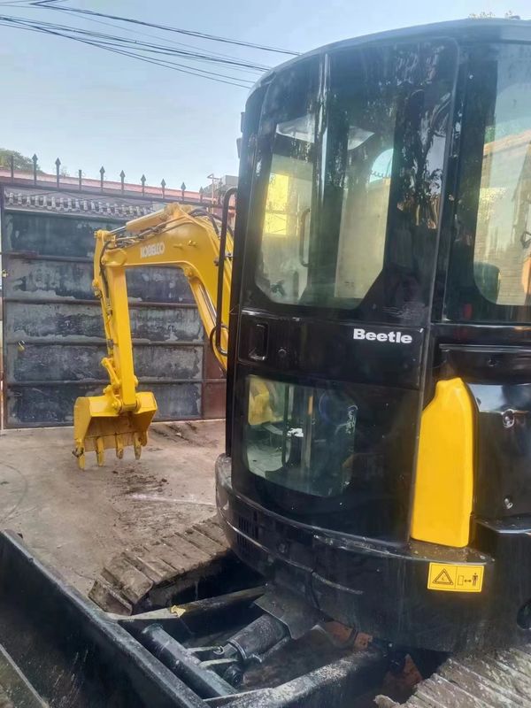 Digunakan excavator hydraulic crawler Kobelco35SR, Murah harga kedua tangan excavator Kobelco 35SR dijual