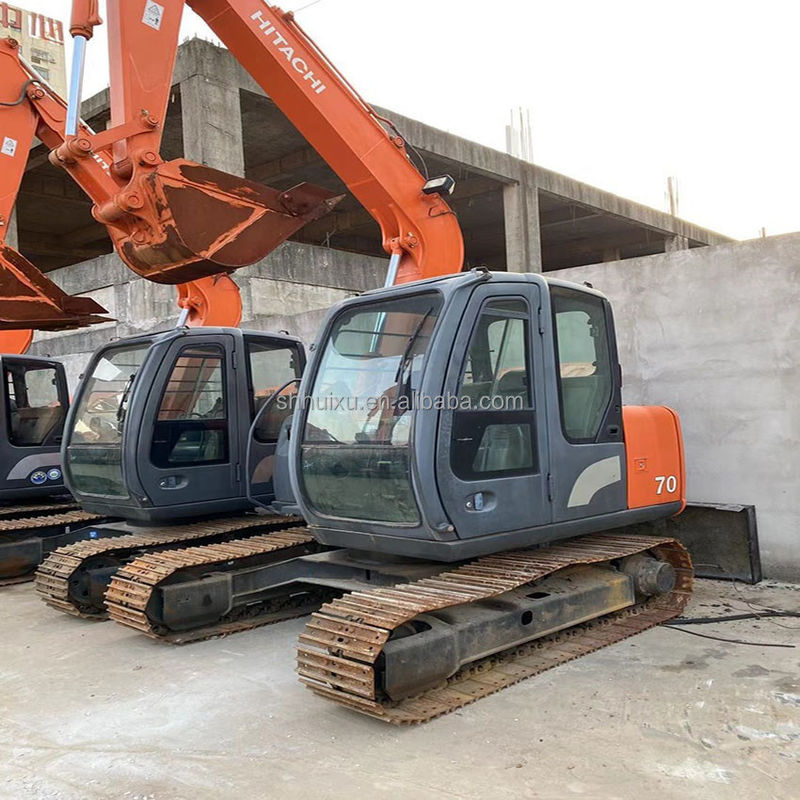 Hitachi jual panas terlaris bekas mini penggali HITACHI ZX70 asal Jepang bekas hidraulik Crawler Excavator dalam kondisi baik
