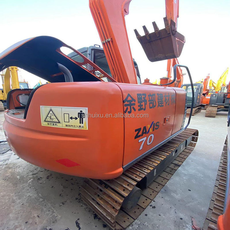 Hitachi jual panas terlaris bekas mini penggali HITACHI ZX70 asal Jepang bekas hidraulik Crawler Excavator dalam kondisi baik