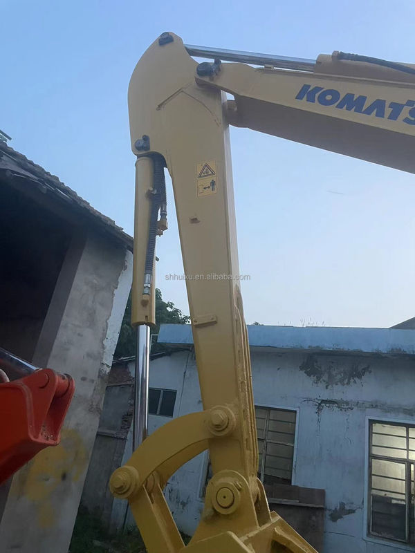 Kualitas tinggi KOMATSU PC55MR bekas hidraulik excavator merangkak asal Jepang/Dipakai mini excavator KOMATSU PC55MR Harga murah