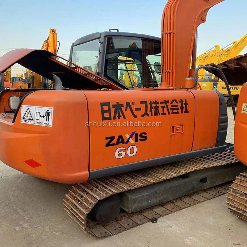 Hitachi jual panas Hydraulic Crawler Excavator bekas HITACHI ZX60 kondisi baik asal Jepang bekas excavator