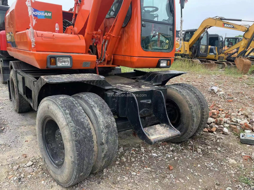 Cina roda excavator Doosan 150 bekas excavator mesin berat besar excavator