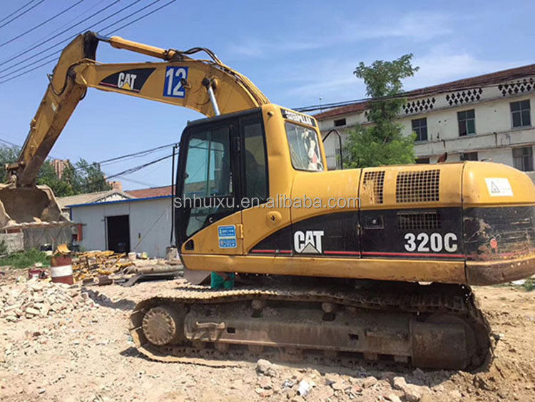 Jepang digunakan cat 320 excavator bekas hidraulik crawler excavator CAT320C dalam kondisi baik untuk dijual CAT 303 cat 306 excavator