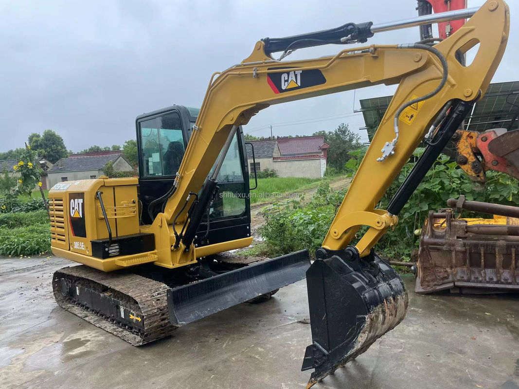 CAT MACHINE Versi baru Jepang Original Digger kecil CAT 305.5E 5.5TON Excavator Dengan kabel hidrolik