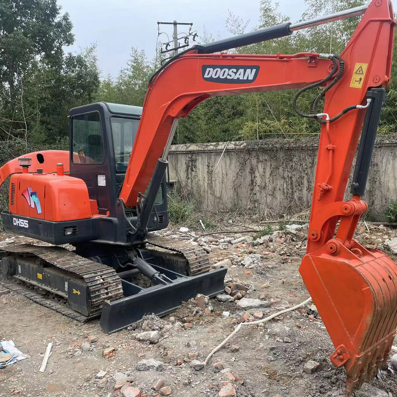 Mini crawler hydraulic excavator Doosan 55 excavator kecil mesin bekas tangan kompak excavator mini excavator harga