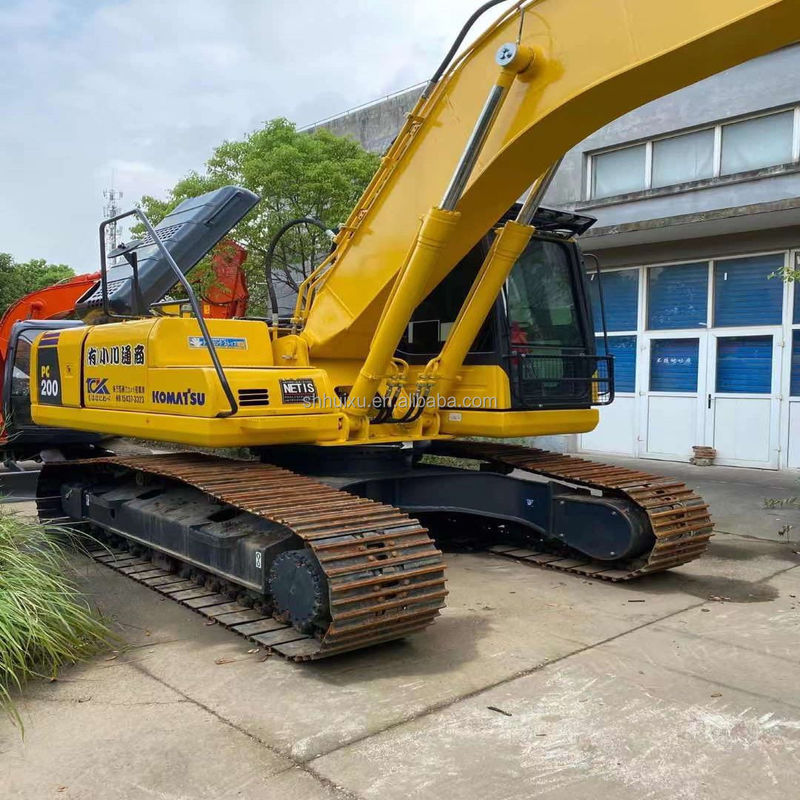 Komatsu Second hand Hydraulic asal Jepang Komatsu PC200-8 crawler excavator Mesin penggali bekas dengan kualitas bagus Komatsu Excavator