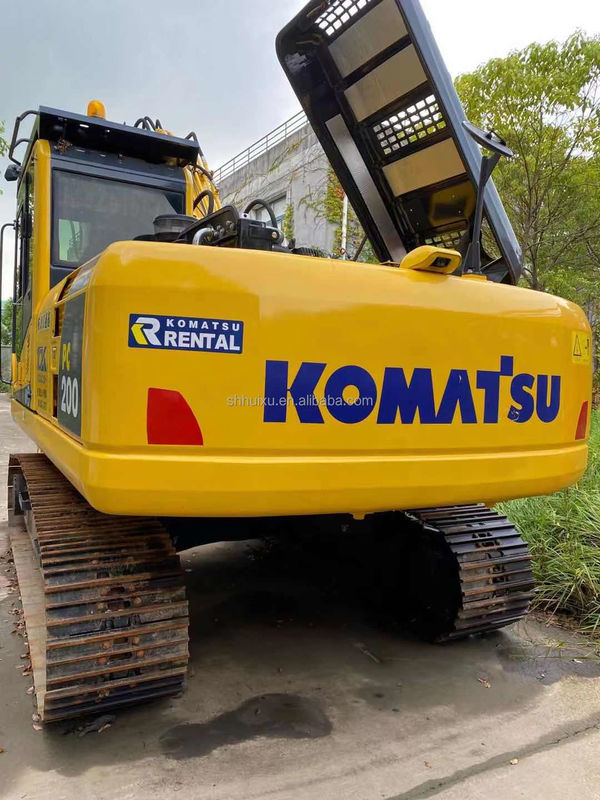 Komatsu Second hand Hydraulic asal Jepang Komatsu PC200-8 crawler excavator Mesin penggali bekas dengan kualitas bagus Komatsu Excavator