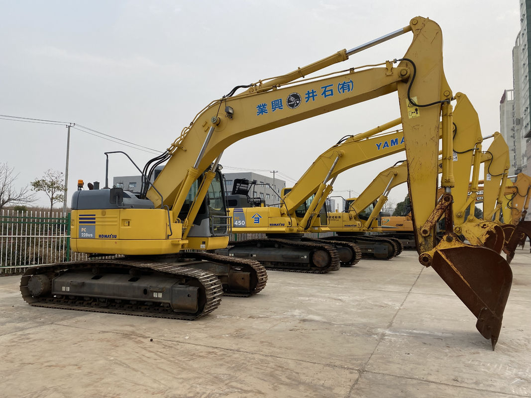 Komatsu KOMATSU PC228 tangan kedua kualitas baik excavator crawler hidrolik digunakan mesin penggalian asal Jepang Komatsu Excavator