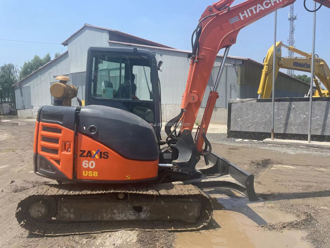 Hitachi dalam stok bekas Hitachi mini excavator zx60 Jepang 2000 / bekas mini excavator Hitachi ZX60 Harga murah