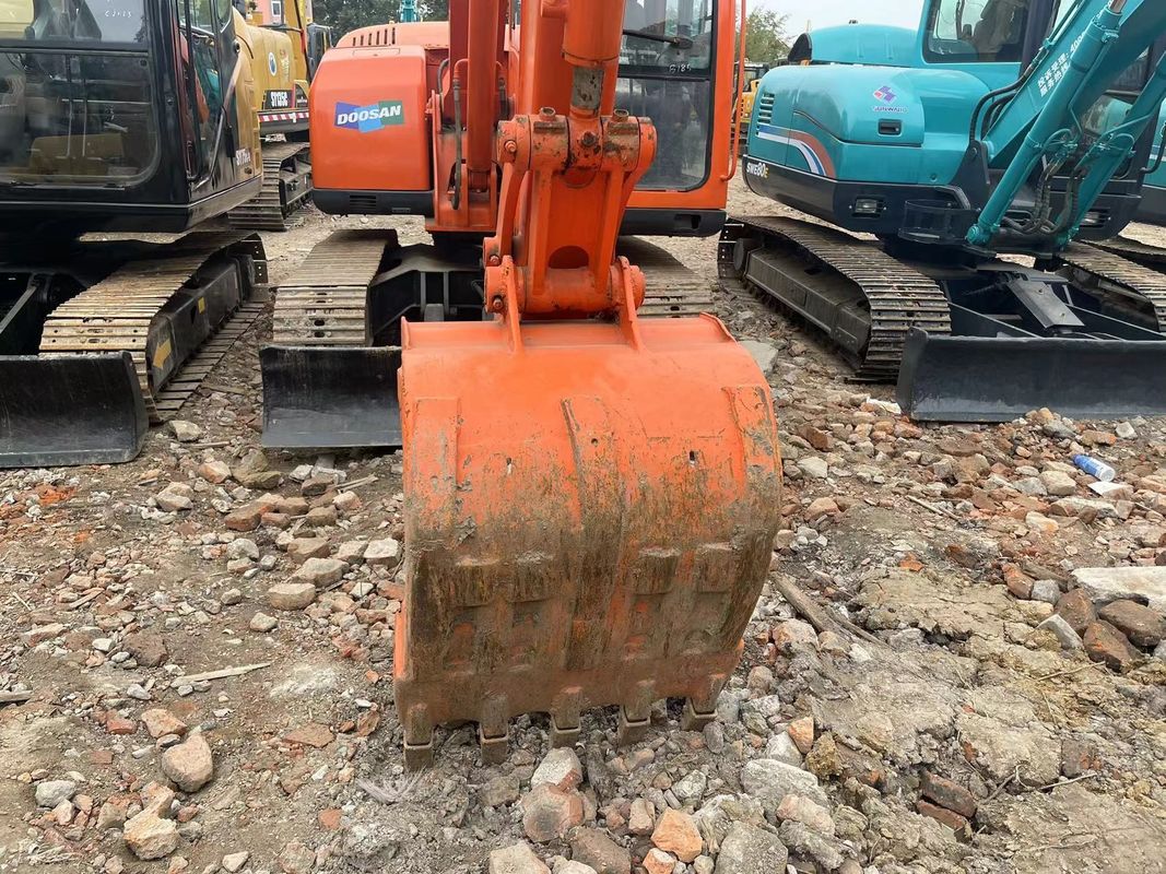Ekskavator kinerja baik Doosan DX75 penggali kecil digunakan mesin 6 ton penggalian penjualan untuk mini penggalian terbaik