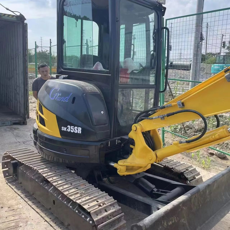 Original bekas Jepang excavator kobelco sk35/mesin bertenaga tinggi bekas kobelco sk 35 dijual