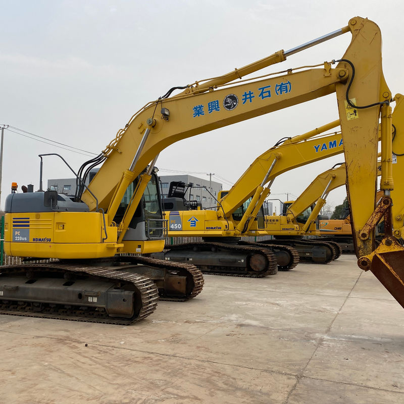 Komatsu Mesin penggali bekas KOMATSU PC228US Asal Jepang/Excavator crawler hidraulik bekas kualitas baik Komatsu Excavator