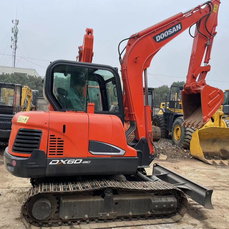 Jual mini excavator untuk Doosan DX60 excavator mini bekas mini excavator