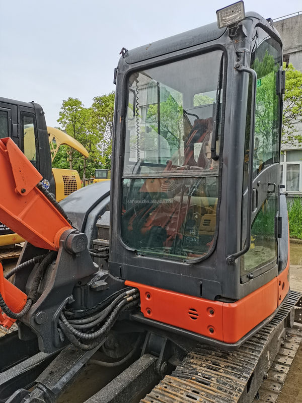 Hitachi dalam stok Kualitas bagus Hitachi ZX65 Excavator crawler hidraulik tangan kedua / Digger mini bekas Hitachi ZX65 Harga murah