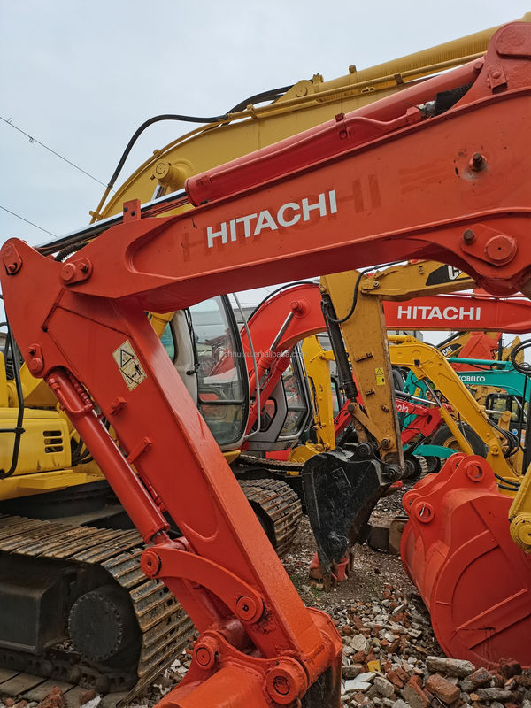 Hitachi dalam stok Kualitas bagus Hitachi ZX65 Excavator crawler hidraulik tangan kedua / Digger mini bekas Hitachi ZX65 Harga murah
