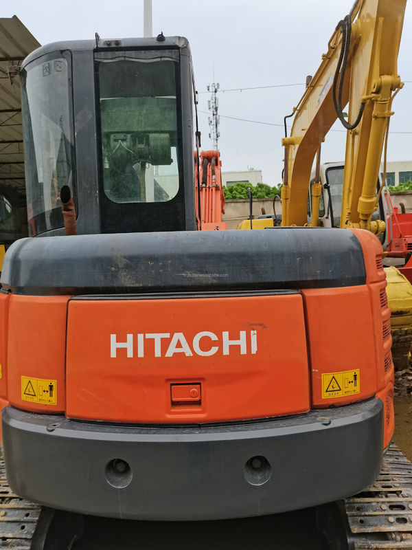 Hitachi dalam stok Kualitas bagus Hitachi ZX65 Excavator crawler hidraulik tangan kedua / Digger mini bekas Hitachi ZX65 Harga murah