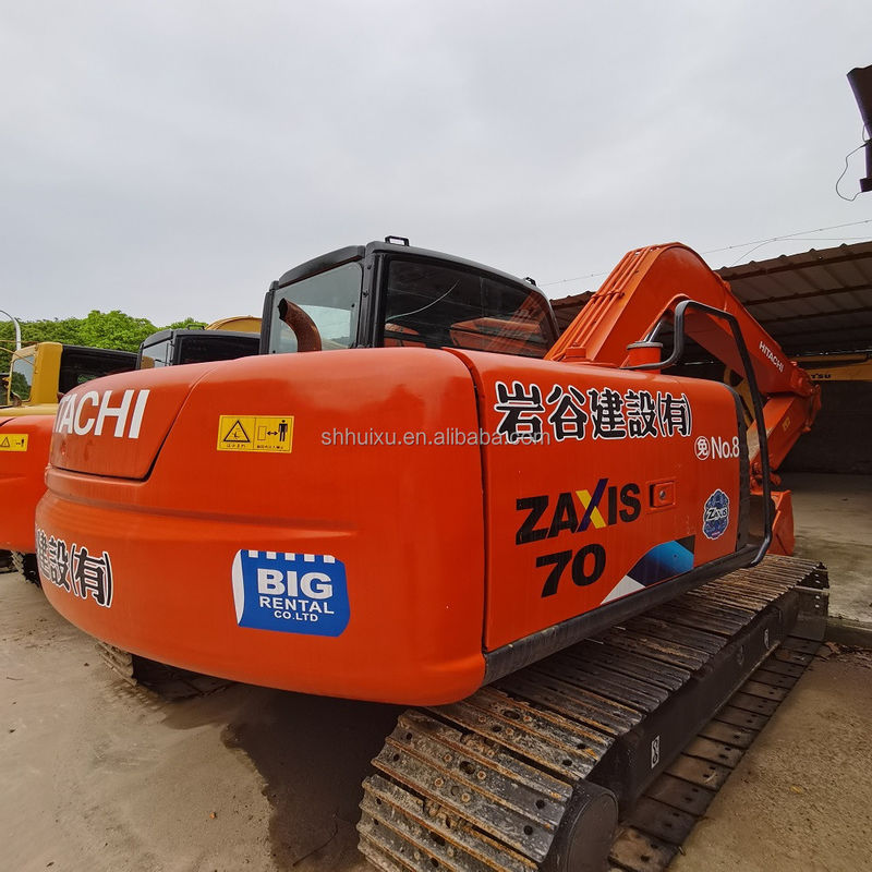 Hitachi dalam persediaan Kondisi baik Hitachi ZX70 bekas mesin penambangan crawler hidraulik / Digunakan mini penggali Hitachi ZX70 Harga murah