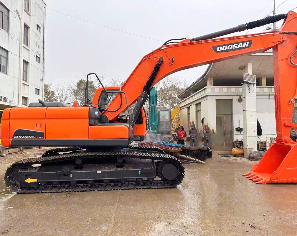 excavator bekas Doosan DX225LC-9 DX70 DX225 DH55 DX60/excavator beroda mesin bekas peralatan berat