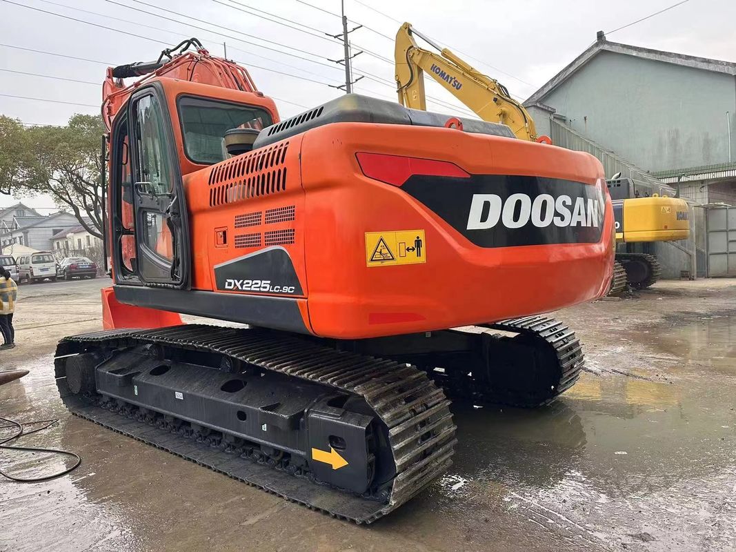 excavator bekas Doosan DX225LC-9 DX70 DX225 DH55 DX60/excavator beroda mesin bekas peralatan berat