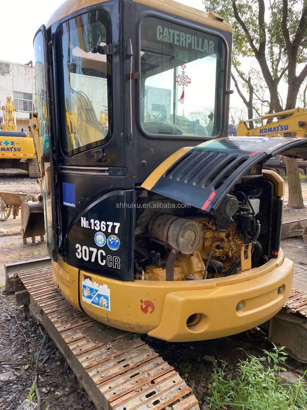 Asal Jepang Second Hand kualitas baik excavator crawler hidraulik CAT307C 7T/Dipakai mini Digger CAT307C harga murah